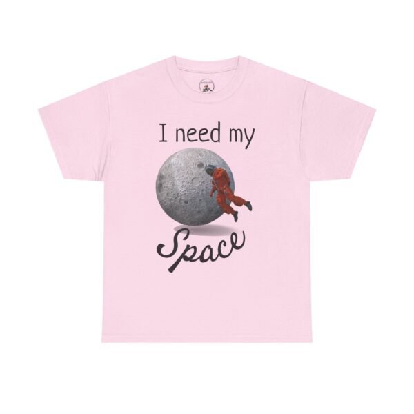 I Need My Space T-Shirt – Funny Astronaut Moon Graphic Tee Unisex Tee - Image 4