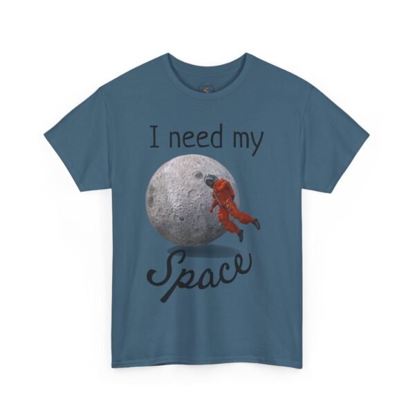 I Need My Space T-Shirt – Funny Astronaut Moon Graphic Tee Unisex Tee - Image 36