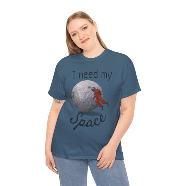 I Need My Space T-Shirt – Funny Astronaut Moon Graphic Tee Unisex Tee - Image 37