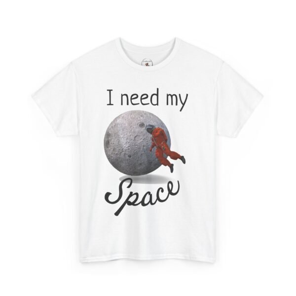 I Need My Space T-Shirt – Funny Astronaut Moon Graphic Tee Unisex Tee - Image 7