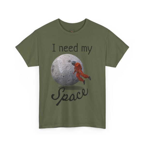 I Need My Space T-Shirt – Funny Astronaut Moon Graphic Tee Unisex Tee - Image 33