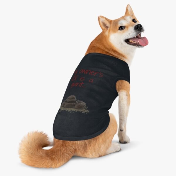 My Owner’s Ex Is a Giant 💩 – Funny Dog Tank Top  for Humor Lovers - Image 26