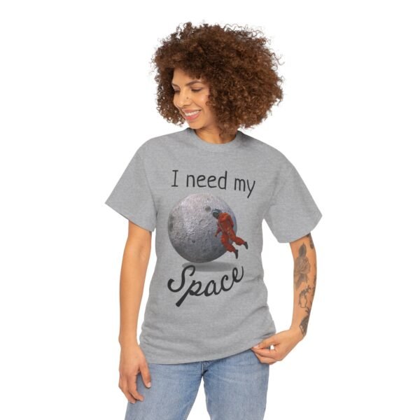 I Need My Space T-Shirt – Funny Astronaut Moon Graphic Tee Unisex Tee - Image 31