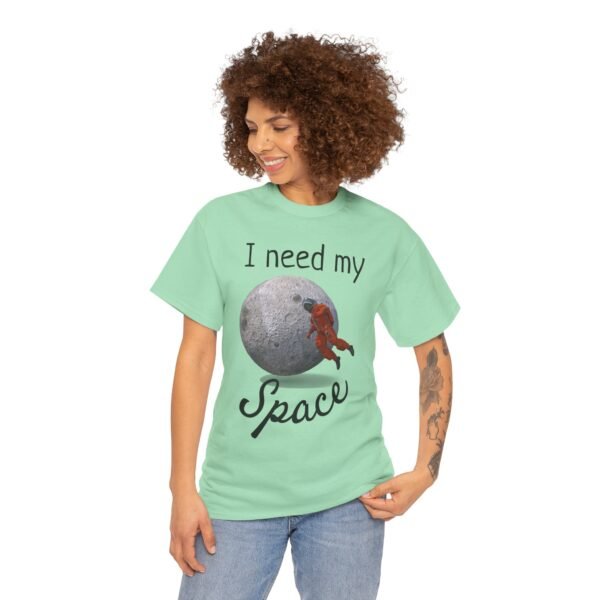 I Need My Space T-Shirt – Funny Astronaut Moon Graphic Tee Unisex Tee - Image 22