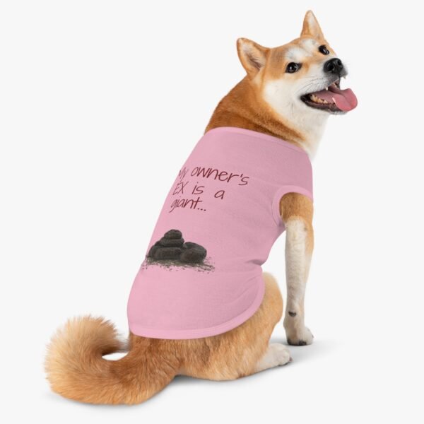 My Owner’s Ex Is a Giant 💩 – Funny Dog Tank Top  for Humor Lovers - Image 32