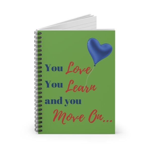 You Love, You Learn, You Move On – Inspirational Journal